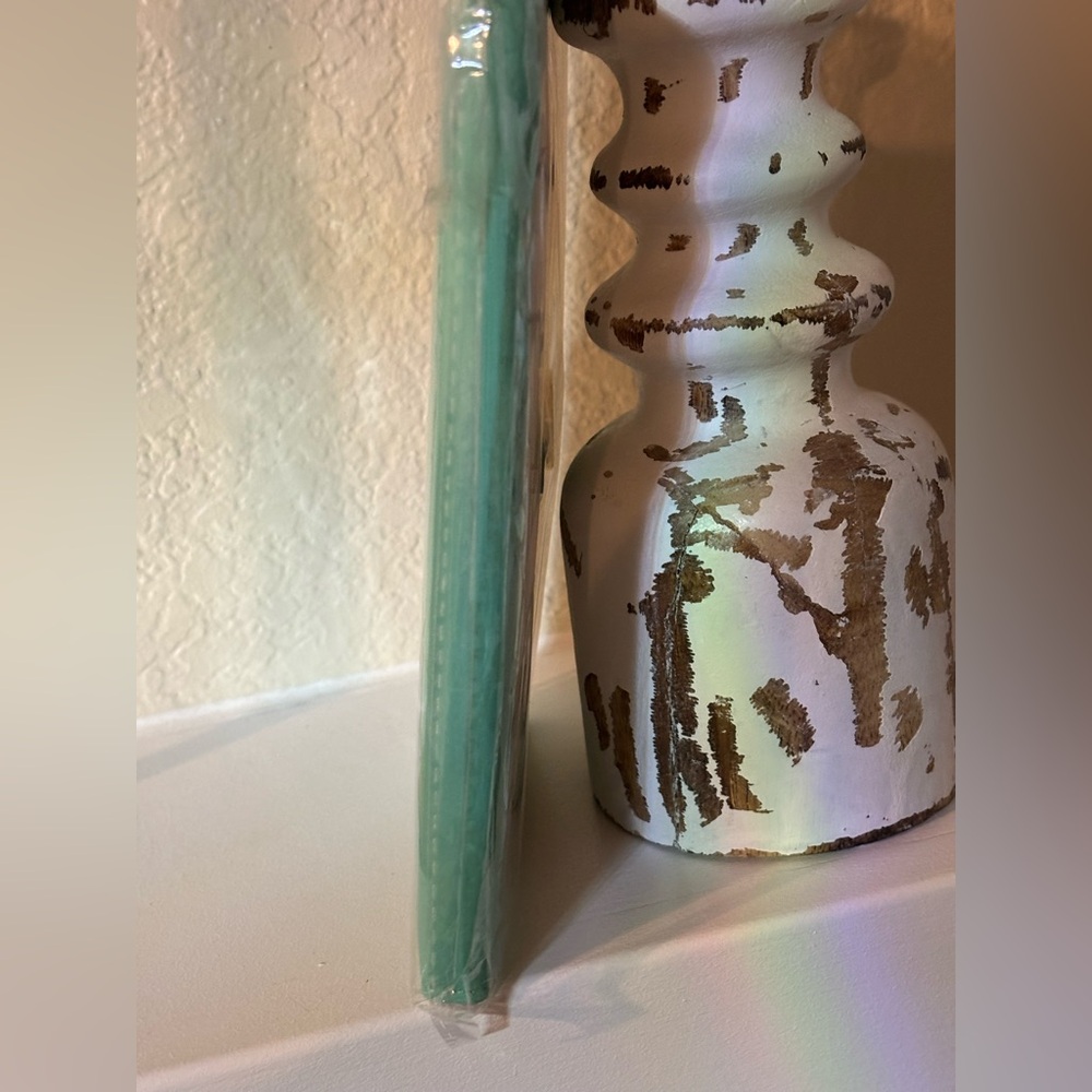 🔷🔹Tiffany & Co. Cream and Green Leather Accessory - Picture 11 of 13